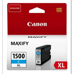 Tinta Canon PGI-1500XL, Cyan, 9193B001
