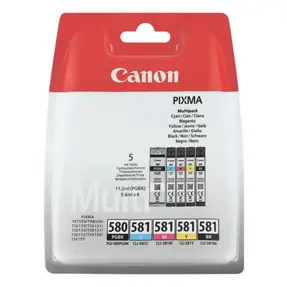Tinta Canon PGI-580+CLI-581 C/M/Y/BK, multipack, 2078C007
