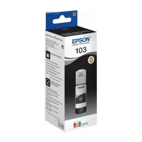Tinta Epson 103, C13T00S14A, EcoTank Black ink bottle