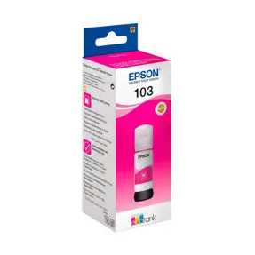 Tinta Epson 103, C13T00S34A, EcoTank Magenta ink bottle