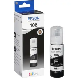 Tinta Epson 106, C13T00R140 EcoTank Photo Black ink bottle