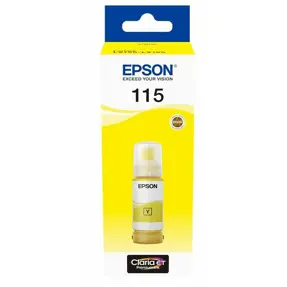 Tinta Epson 115, C13T07D44A, EcoTank Yellow ink bottle