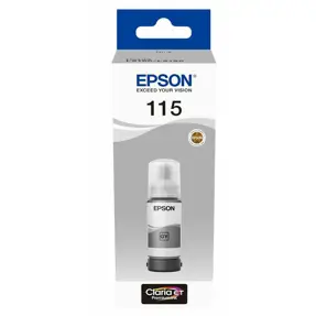 Tinta Epson 115, C13T07D54A, EcoTank Grey ink bottle