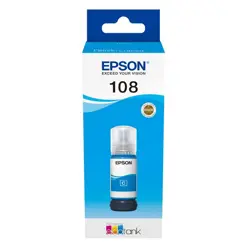 Tinta Epson CISS 108, C13T09C24A Cyan