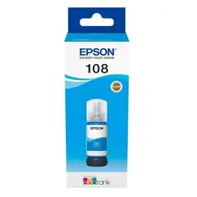 Tinta Epson CISS 108, C13T09C24A Cyan