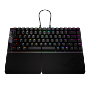 Tipkovnica ASUS ROG Falcata, ROG HFX V2 Magnetic, RGB, Wirelles, crna, 90MP043H-BKUA20