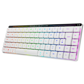 Tipkovnica Asus ROG Falchion RX mehanička, Low Profile, RGB, bijela, UK layout, 90MP03EC-BKEA10