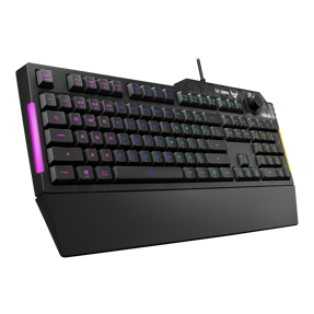 Tipkovnica ASUS TUF Gaming K1, Membrane, 90MP01X0-BKUA00