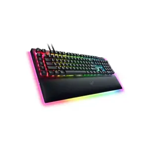 Tipkovnica Razer BlackWidow V4 Pro, Green Switch, UK Layout, RZ03-04680300-R3W1
