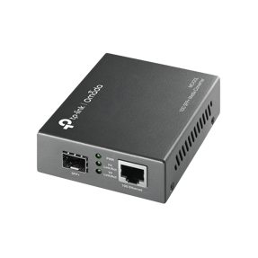 TP-Link Omada 10G Multi-Gigabit SFP Media Converter, MC420L
