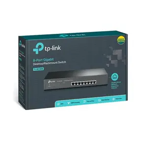 TP-Link Switch TL-SG1008, 8-Port Gigabit Desktop/Rackmount Switch