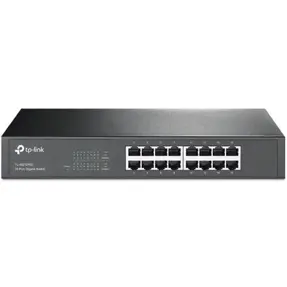 TP-Link Switch TL-SG1016D, 16-Port Gigabit Desktop/Rackmount Switch