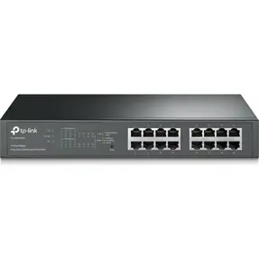 TP-Link Switch TL-SG1016PE, 16-Port Gigabit Easy Smart PoE Switch with 8-Port PoE+