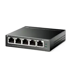 TP-Link Switch TL-SG105PE, 5-Port Gigabit Easy Smart Switch with 4-Port PoE+, metlani