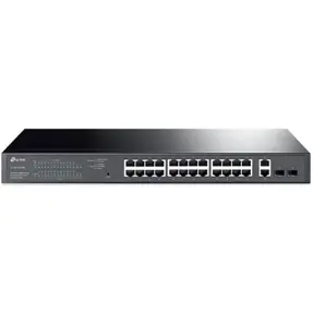 TP-Link Switch TL-SG1428PE, 28-Port Gigabit Easy Smart Switch with 24-Port PoE+
