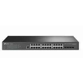 TP-Link Switch TL-SG3428, JetStream 24-Port Gigabit L2+ Managed Switch with 4 SFP Slots