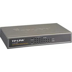 TP-Link TL-SF1008P, 8-Port 10/100Mbps Desktop Switch with 4-Port PoE+