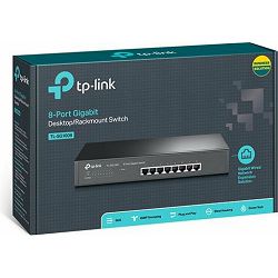 TP-Link TL-SG1008, 8-Port Gigabit Desktop/Rackmount Switch