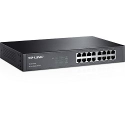 TP-Link Switch TL-SG1016D, 16-Port Gigabit Desktop/Rackmount Switch