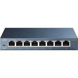 TP-Link Switch TL-SG108, 8-Port Gigabit Desktop Switch, metalno kućište