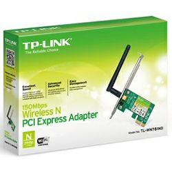 TP-Link TL-WN781ND Wireless N PCI-e Adapter, 150Mbps