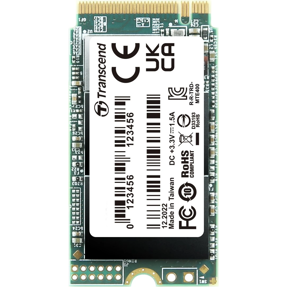 Transcend SSD MTE400S 512GB M.2 42mm, 2242,  PCIe gen3 x4, TS512GMTE400S