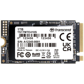 Transcend SSD MTE410S 1TB M.2 2242, PCIe Gen4x4, NVMe, 3D TLC