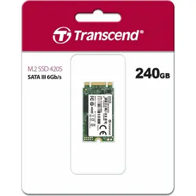 Transcend SSD MTS420S 240GB M.2 42mm, 2242, SATA III, TS240GMTS420S