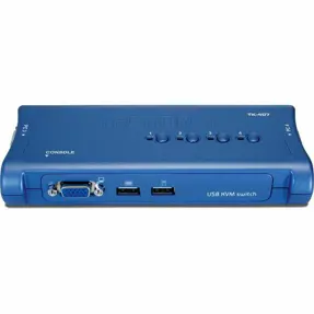 Trendnet Switch TK-407K, 4-Port USB Switch + VGA