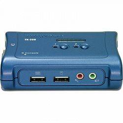 Trendnet Switch TK-209K, 2-Port USB Switch + Audio