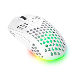 Trust bežični miš GXT 929W Helox, Gaming, punjivi, Lightweight, bijeli, 25390