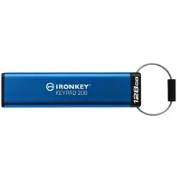 USB 128GB Kingston IronKey Keypad 200, USB-A 3.2, IKKP200/128GB