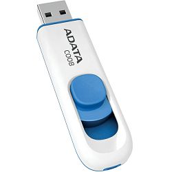 USB 16GB Adata C008 USB 2.0 Crno/Crveni, AC008-16G-RKD