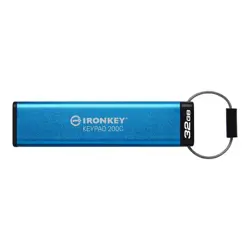 USB 32GB Kingston IronKey Keypad 200C, USB-C 3.2, IKKP200C/32GB