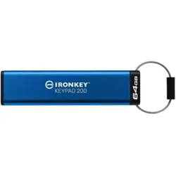 USB 64GB Kingston IronKey Keypad 200, USB-A 3.2, IKKP200/64GB