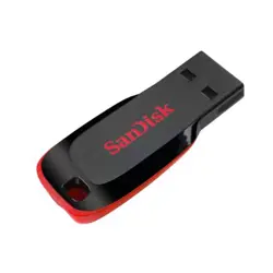 USB 64GB Sandisk Cruzer Blade, USB-A 2.0, crni, SDCZ50-064G-B35