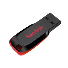 USB 64GB Sandisk Cruzer Blade, USB-A 2.0, crni, SDCZ50-064G-B35