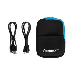 USB 7.68TB Kingston IronKey Vault Privacy 80, USB-C 3.2, 	IKVP80ES/7680G
