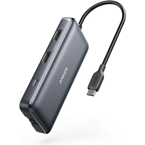 USB-C Hub Anker 553 8-in-1, USB-A, USB-C, HDMI, SD, MicroSD, RJ45, A83800A1