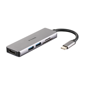 USB-C Hub D-Link DUB-M530 5-in-1, USB-A, HDMI, SD, MicroSD