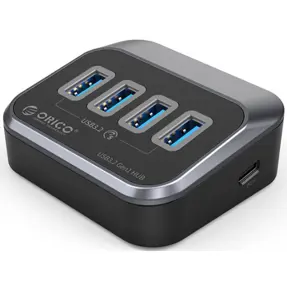 USB-C Hub Orico 4-port, USB-A, M3U3-4A-05-BK-BP