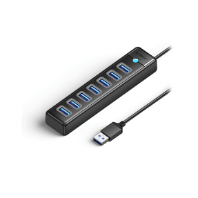 USB Hub Orico 7-port, USB-A, PW7U-U3-10-BK-EP