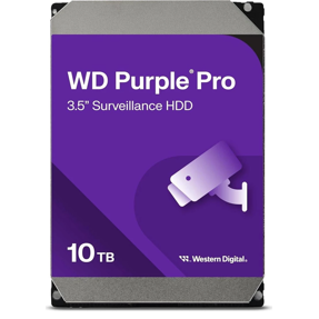 WD 10TB 3.5", 7200rpm , 256MB, Purple Pro, WD102PURP