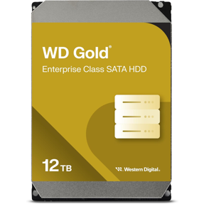 WD 12TB 3.5", 7200rpm, 512MB, 512e, Gold, WD122KRYZ