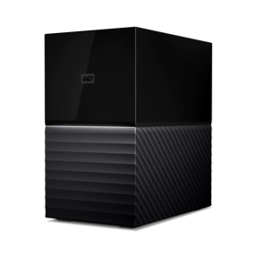 WD 16TB 3.5" USB 3.1, My Book Duo, RAID Storage Dual-Drive, WDBFBE0160JBK-EESN