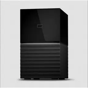 WD 16TB 3.5" USB 3.1, My Book Duo, RAID Storage Dual-Drive, WDBFBE0160JBK-EESN