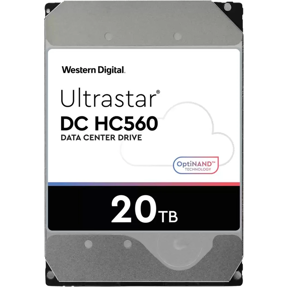 WD 20TB 3.5", 7200rpm, 512MB, 512e, Ultrastar DC HC560, WUH722020BLE6L4/ 0F38785