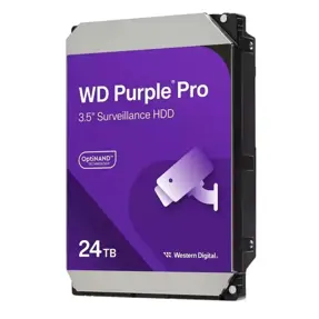 WD 24TB 3.5", 7200rpm, 512MB, Purple Pro, WD240PURP