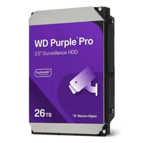 WD 26TB 3.5", 7200rpm, 512MB,  Purple Pro, WD260PURP