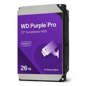 WD 26TB 3.5", 7200rpm, 512MB,  Purple Pro, WD260PURP